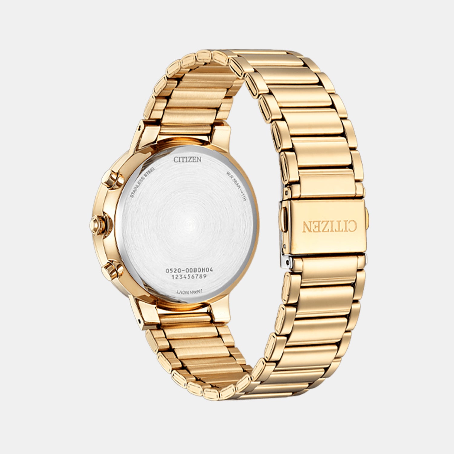 Men Quartz Blue Dial Chronograph Stainless Steel Watch AN8223-54L