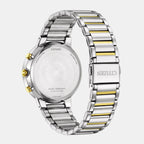 Men Quartz Blue Dial Chronograph Stainless Steel Watch AN8224-51L