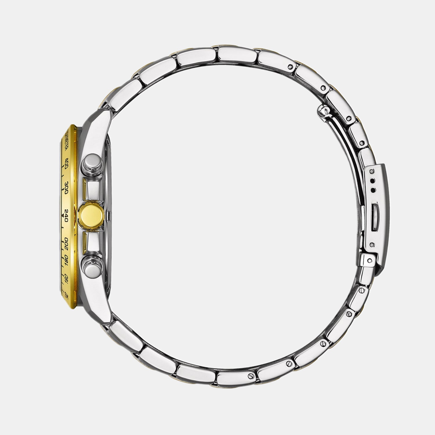 Men Quartz Green Dial Chronograph Stainless Steel Watch AN8234-58X