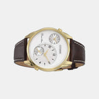 Men Quartz White Dial Analog Stainless Steel AO3032-02A