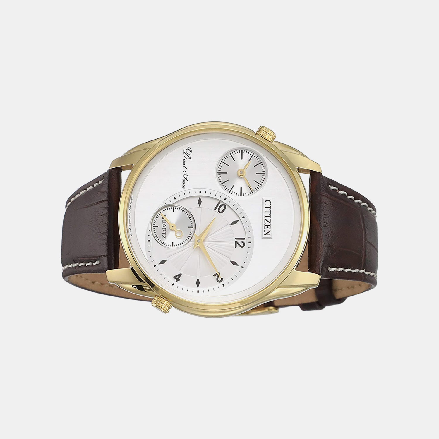 Men Quartz White Dial Analog Stainless Steel AO3032-02A
