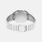 Classics Men Quartz Blue Dial Analog-Digital Stainless Steel Watch D429