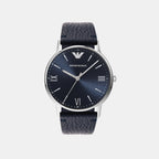 Emporio Armani Round Blue Analog watch