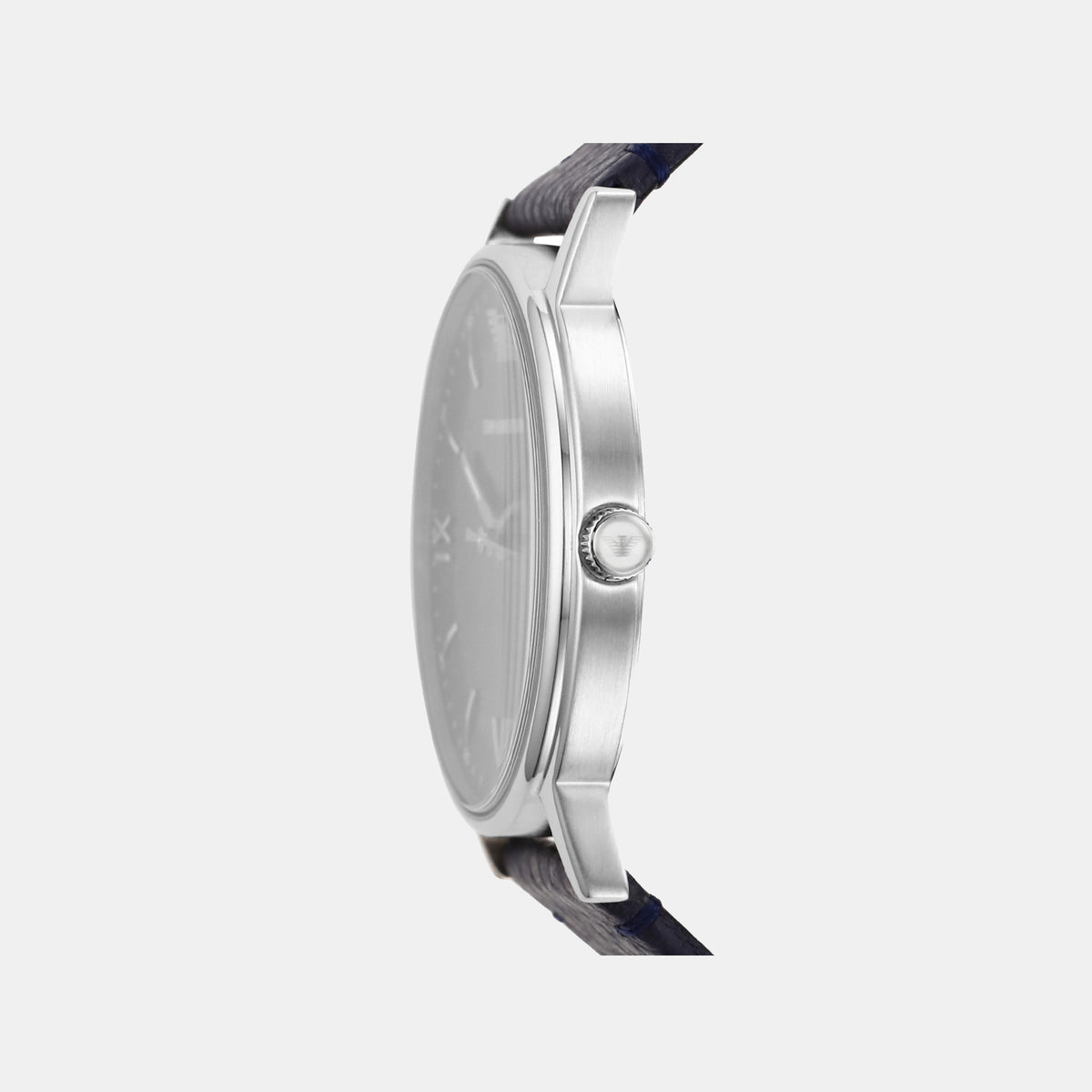 Emporio Armani Men Round Blue watch