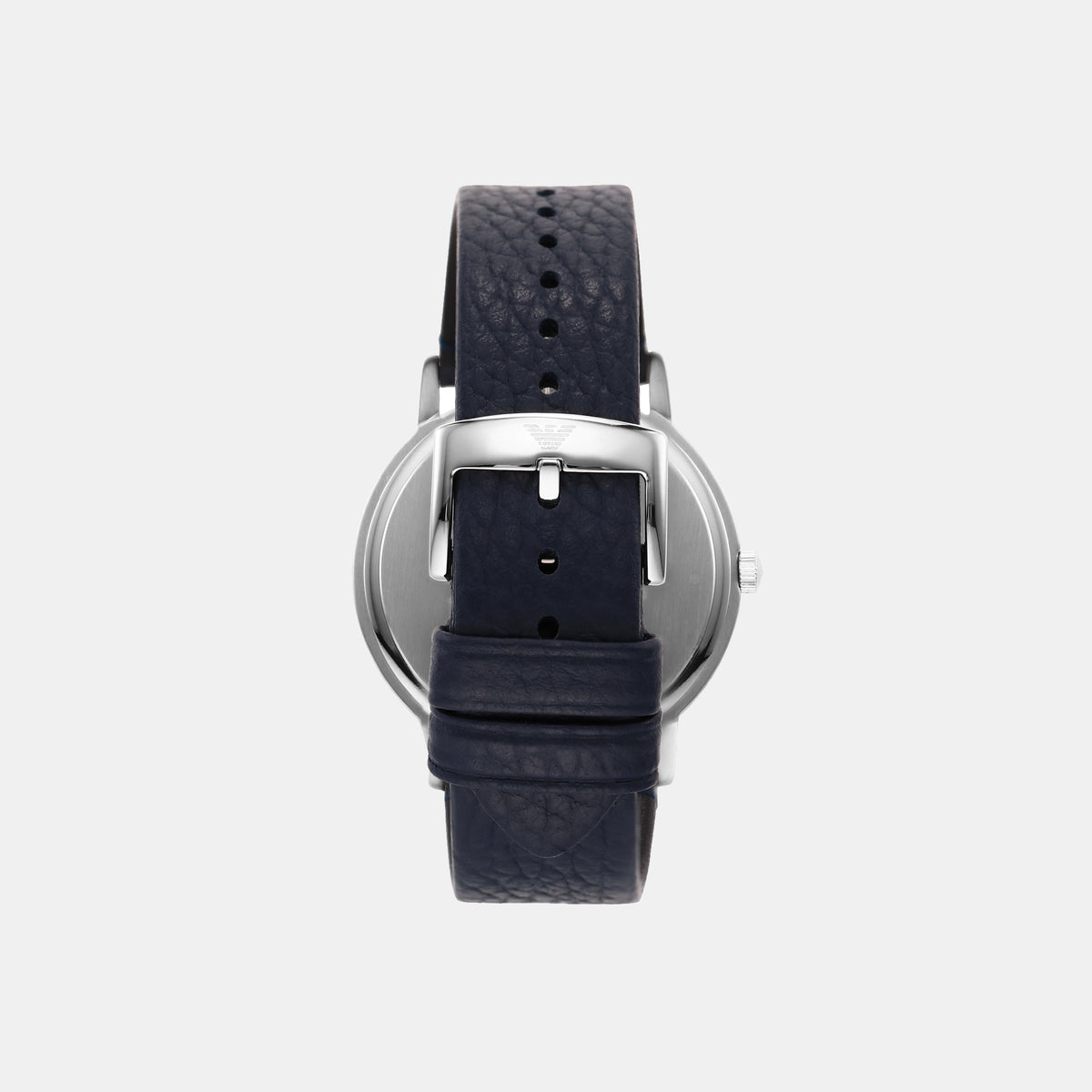 Emporio Armani Leather Blue watch