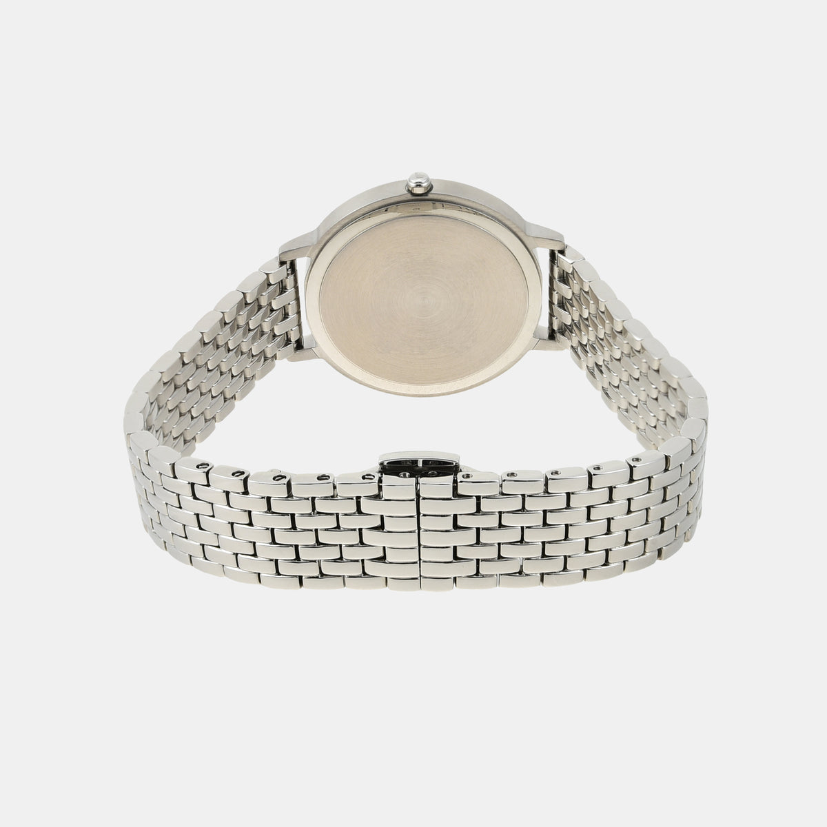 Emporio Armani Women Round White Mother Of Pearl watch