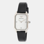 Women Quartz Mother Of Pearl Dial Analog Leather Watch AR11148