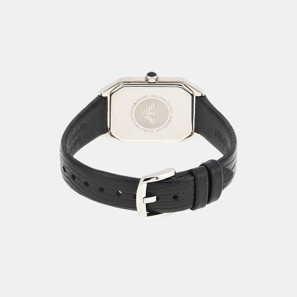 Women Quartz Mother Of Pearl Dial Analog Leather Watch AR11148