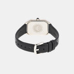 Women Quartz Mother Of Pearl Dial Analog Leather Watch AR11148