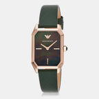 Gioia Women Quartz White Dial Analog Leather Watch AR11149