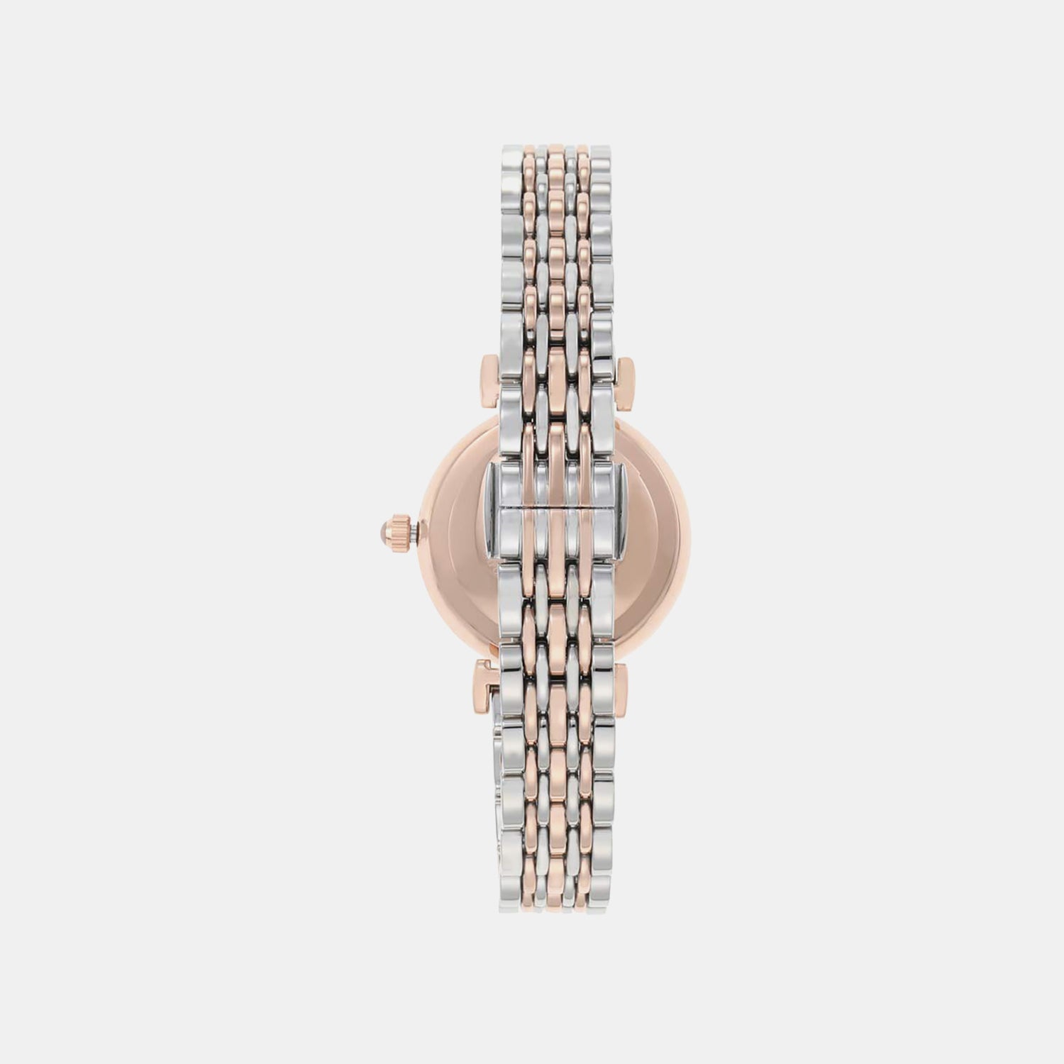 Gianni T-Bar Women Quartz Pink Dial Analog Stainless Steel Watch AR11223