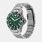 Men Quartz Green Dial Analog Stainless Steel Watch AR11338