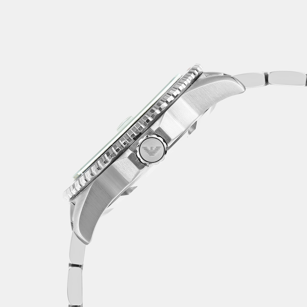 Emporio Armani Round Quartz Analog Men watch