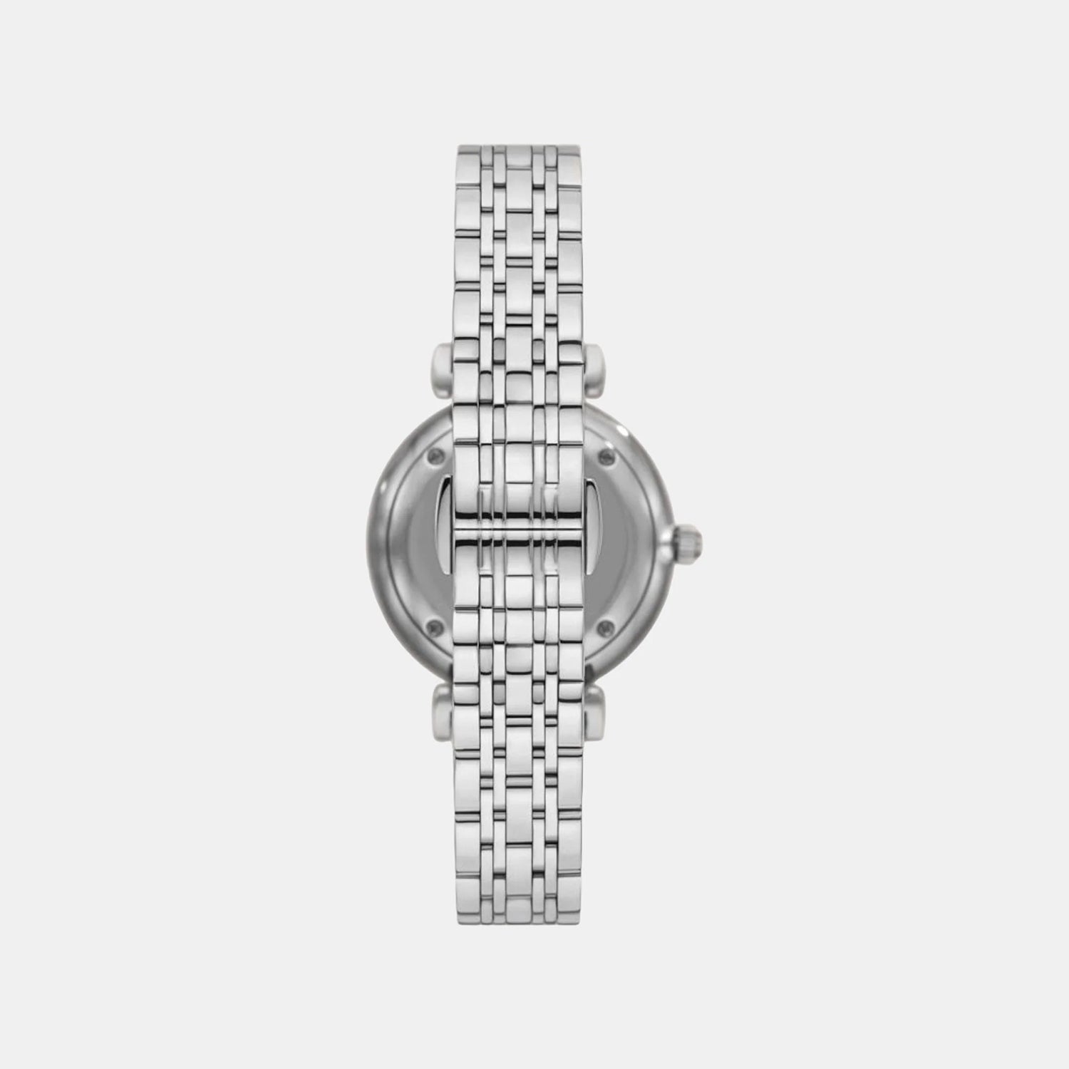 Gianni T-Bar Women Quartz Silver Dial Analog Stainless Steel Watch AR11445