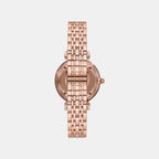 Gianni T-Bar Women Quartz Silver Dial Analog Stainless Steel Watch AR11446