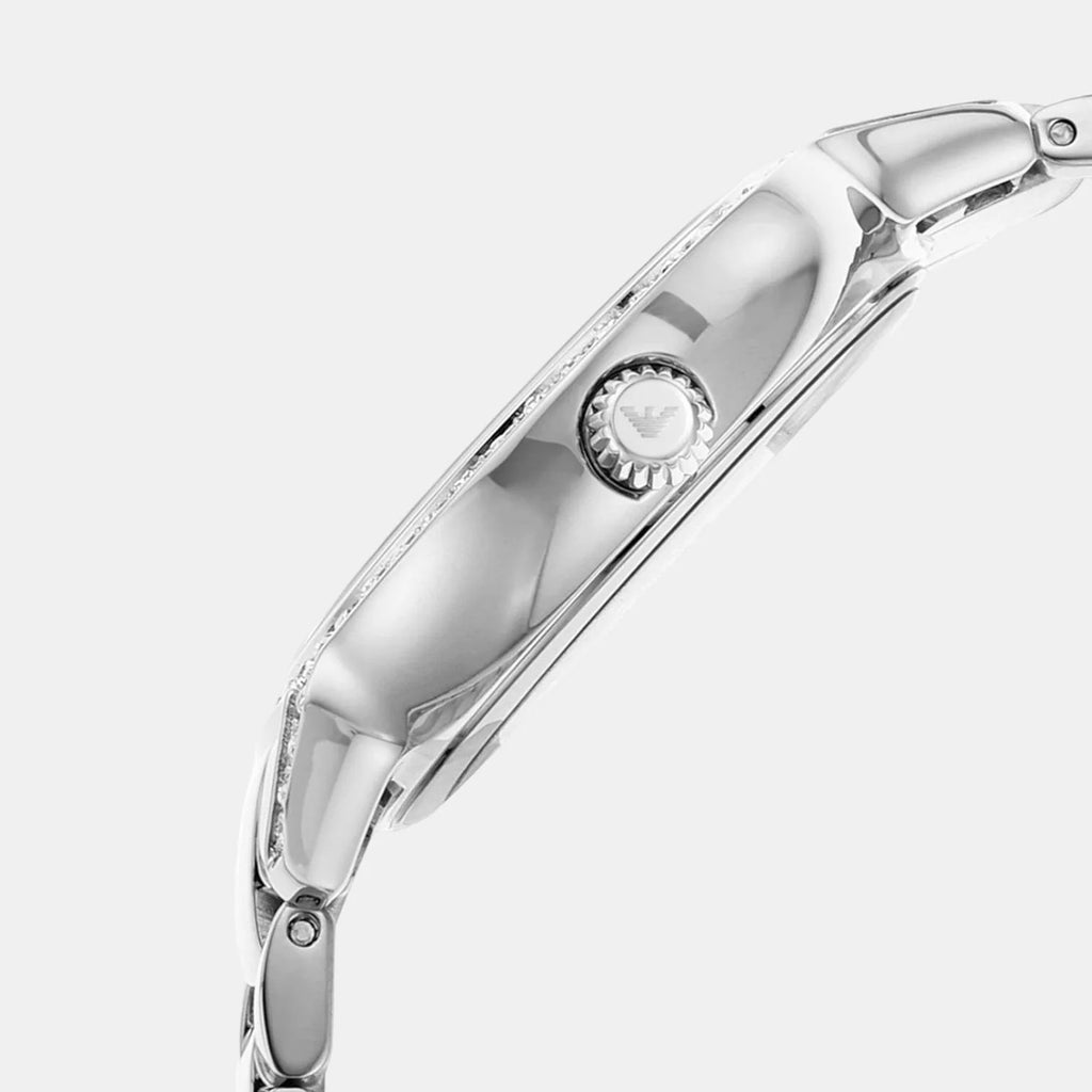 Cleo Women Quartz Silver Dial Analog Stainless Steel Watch AR11484