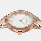 Cleo Women Quartz Silver Dial Analog Stainless Steel Watch AR11499