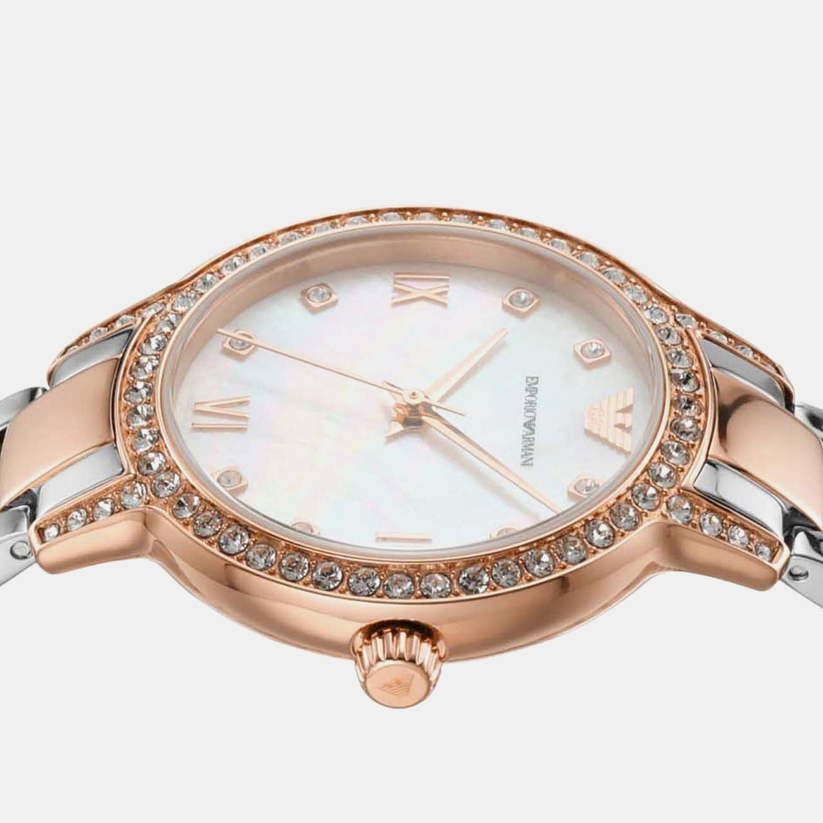 Cleo Women Quartz Mother Of Pearl Dial Analog Stainless Steel Watch AR11499