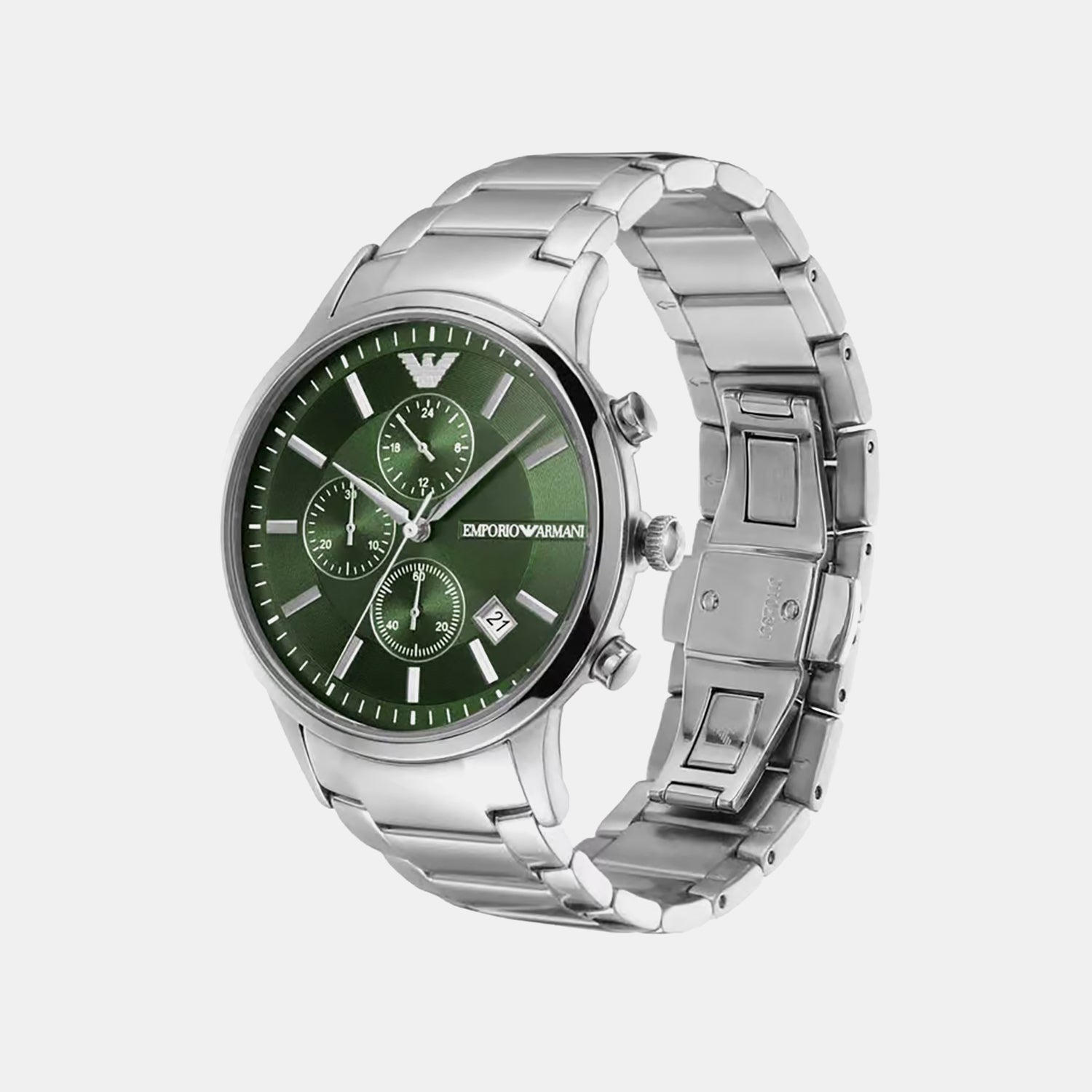 Renato Men Quartz Green Dial Chronograph Stainless Steel Watch AR11507