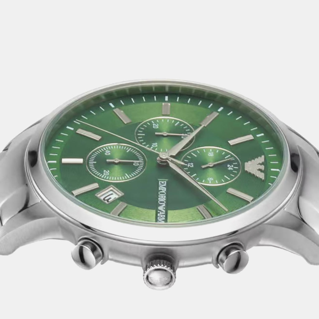 Renato Men Quartz Green Dial Chronograph Stainless Steel Watch AR11507