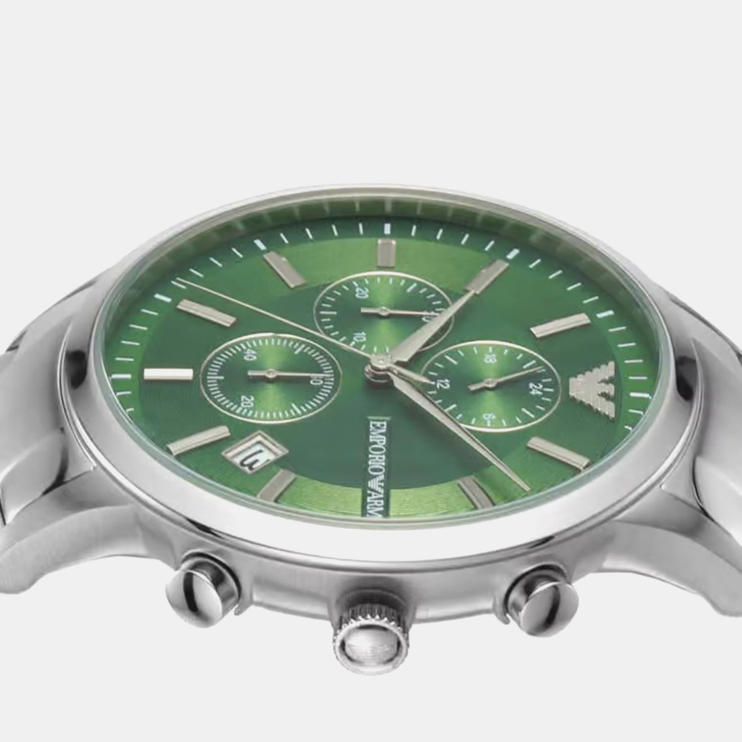 Renato Men Quartz Green Dial Chronograph Stainless Steel Watch AR11507