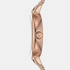 Cleo Women Quartz Rose Gold Dial Analog Mesh Watch AR11512