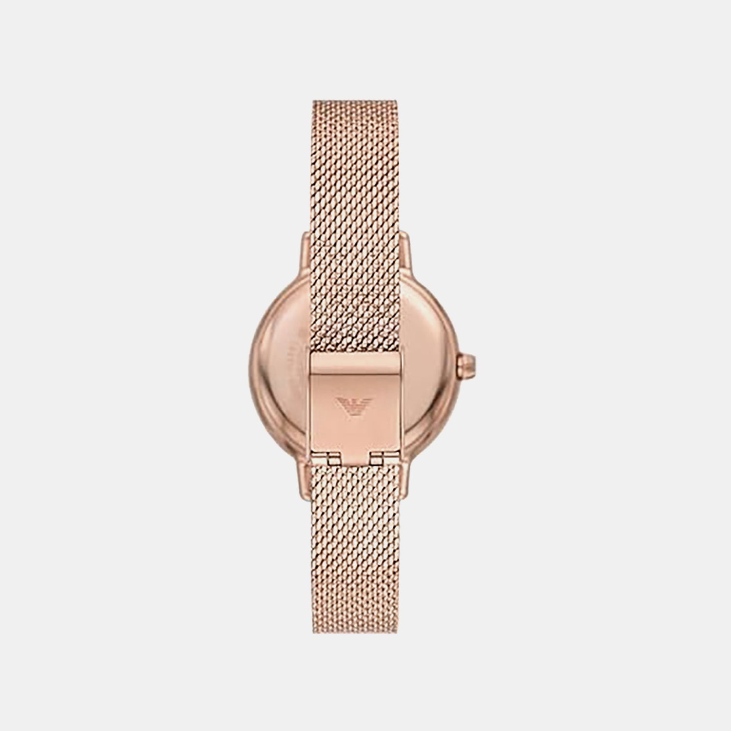 Cleo Women Quartz Rose Gold Dial Analog Mesh Watch AR11512