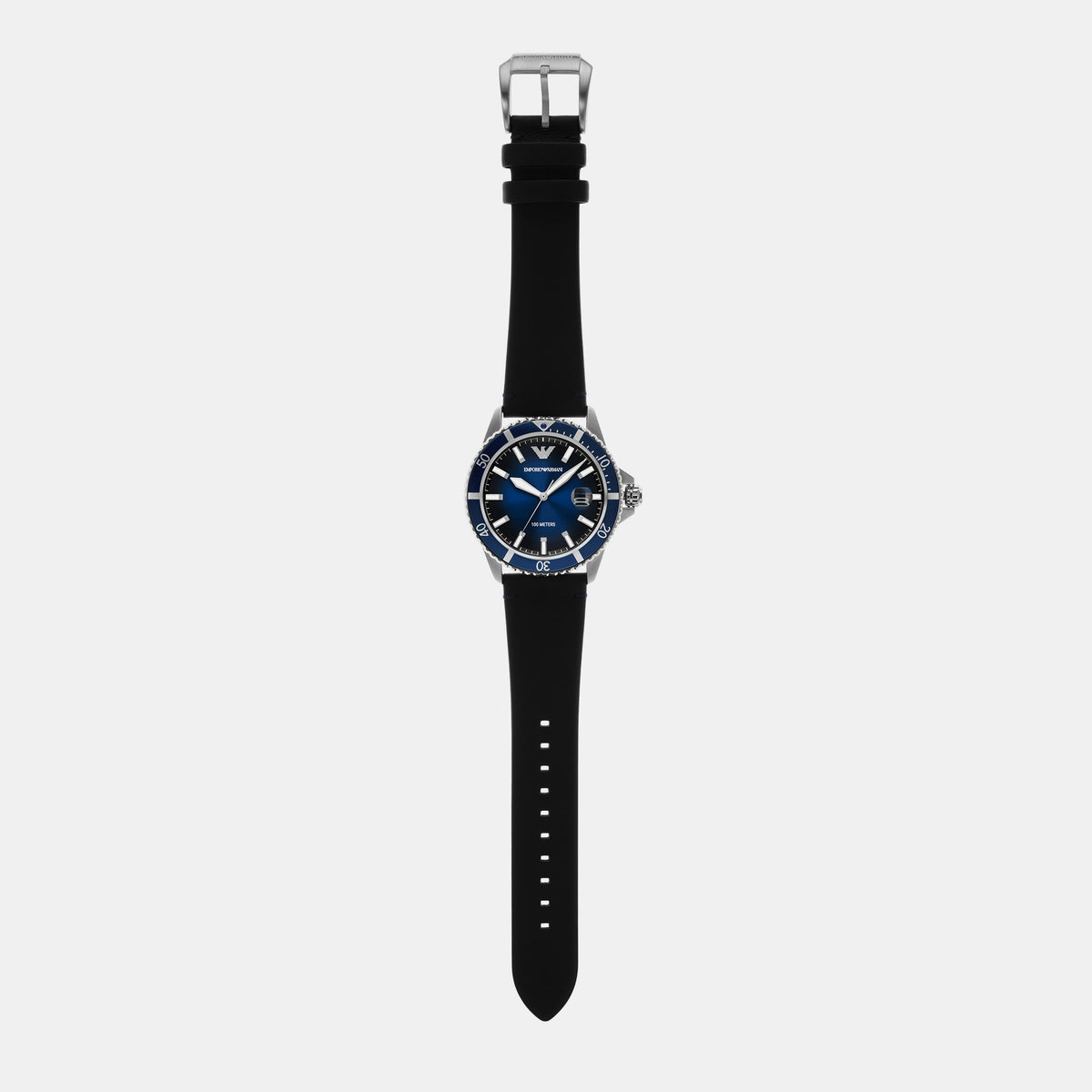 Emporio Armani Round Quartz Analog Men watch