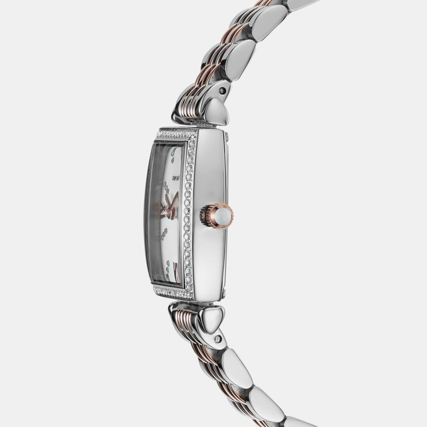 Gianni T-B Women Quartz White Dial Analog Stainless Steel Watch AR11519