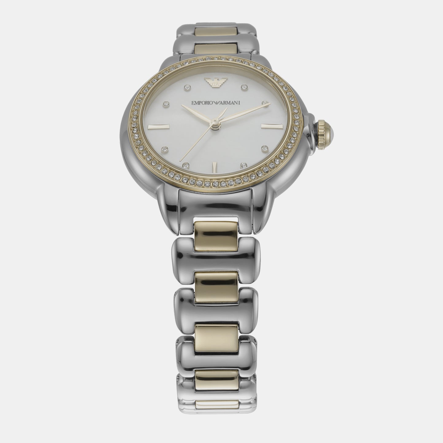 Female Three-Hand Two-Tone Stainless Steel Watch AR11524