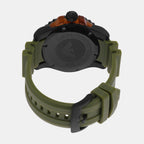 Men Quartz Green Dial Analog Polyester Watch AR11540