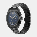 Emporio Armani Men Round Grey watch