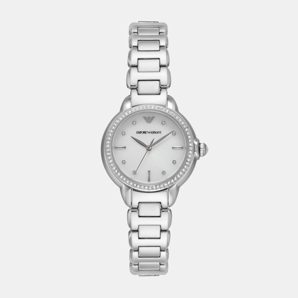 Emporio Armani Round Mother Of Pearl Analog watch