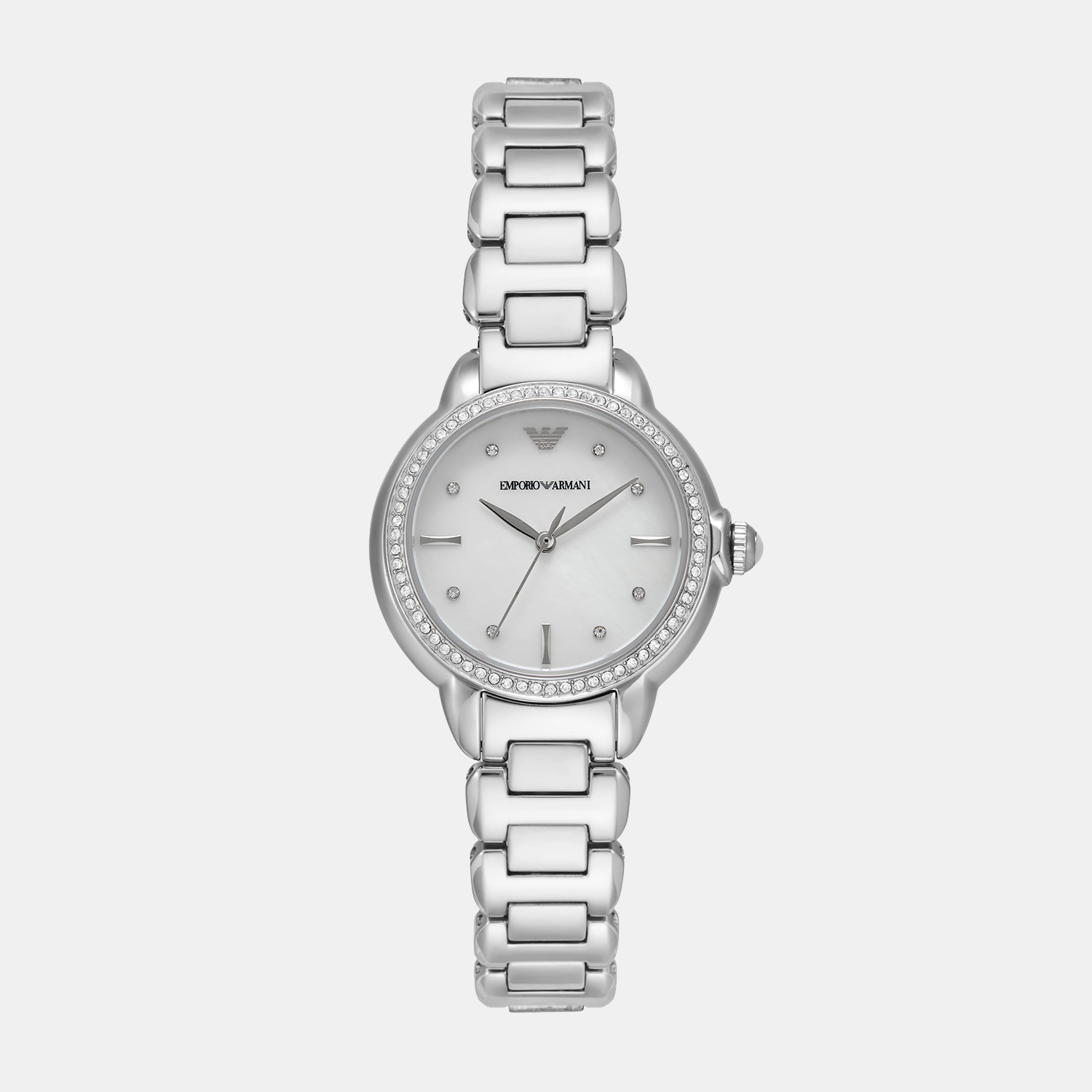 Emporio Armani Round Mother Of Pearl Analog watch