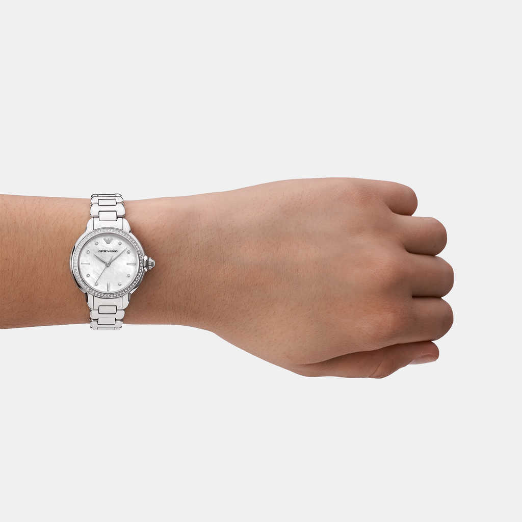 Emporio Armani 32 mm Silver Quartz watch