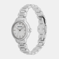 Women Quartz Mother Of Pearl Dial Analog Stainless Steel Watch AR11596