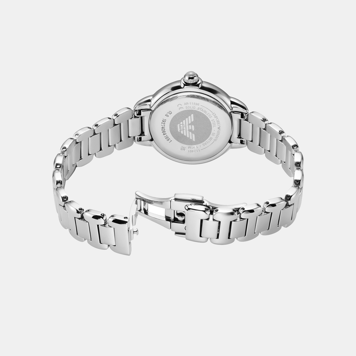 Emporio Armani Stainless Steel Mother Of Pearl watch