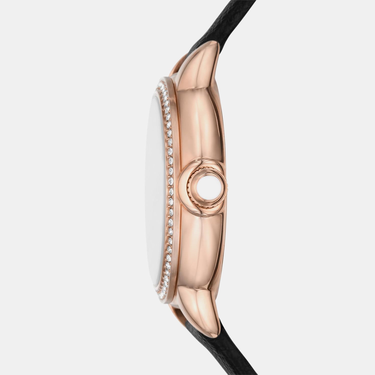 Mia Women Quartz Mother Of Pearl Dial Analog Leather Watch AR11598