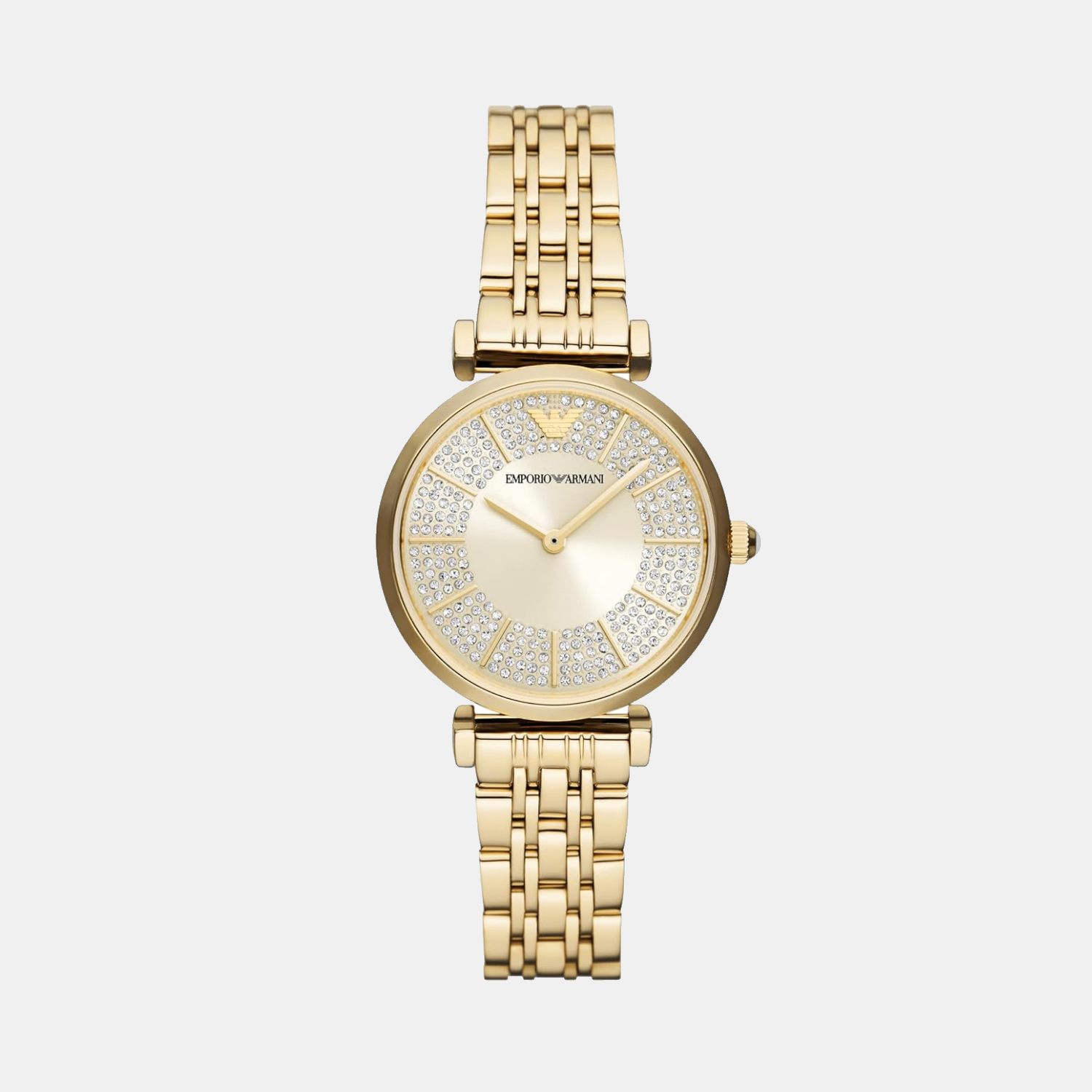 Cleo Women Quartz Cream Dial Analog Stainless Steel Watch AR11608