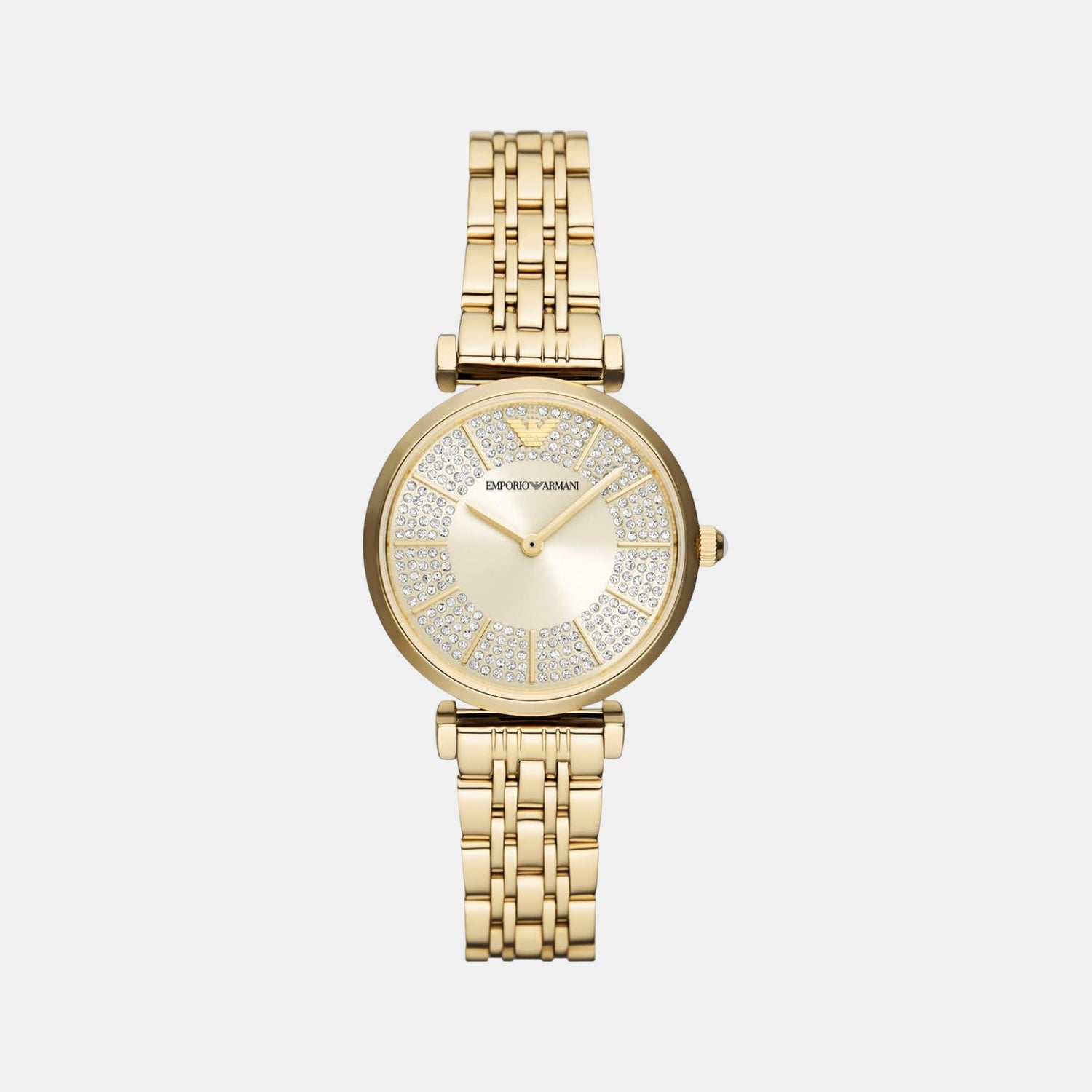 Cleo Women Quartz Cream Dial Analog Stainless Steel Watch AR11608