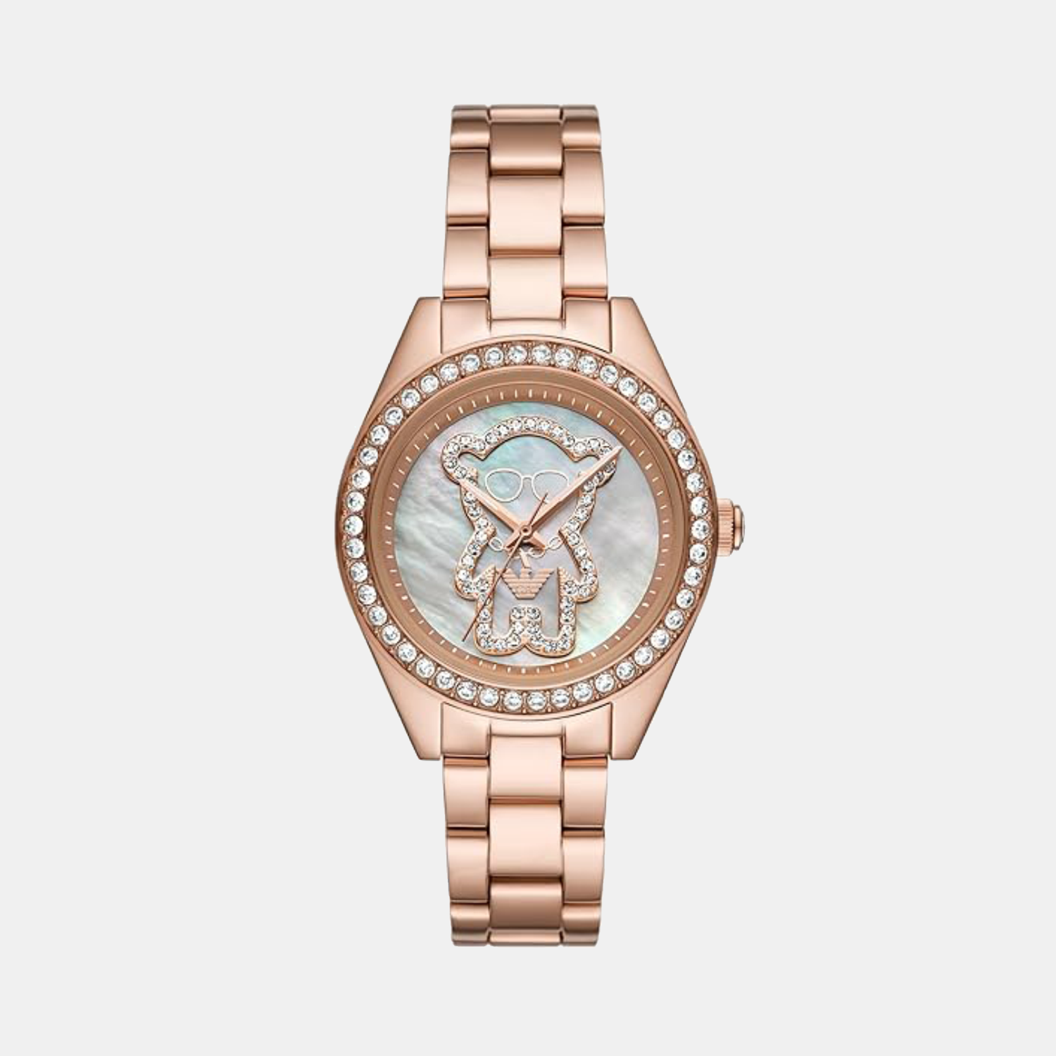 Na Women Quartz Mother Of Pearl Dial Analog Stainless Steel Watch AR11613