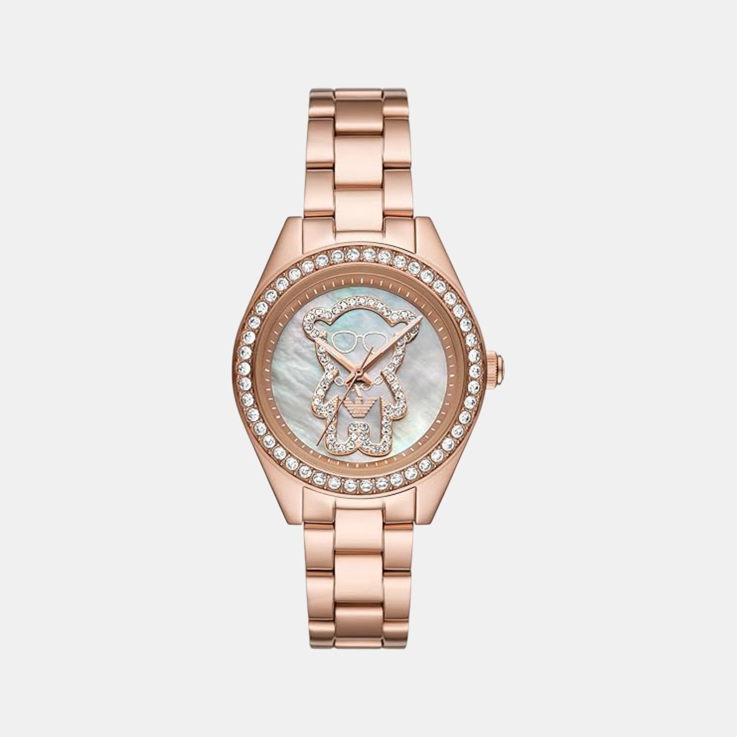 Na Women Quartz Mother Of Pearl Dial Analog Stainless Steel Watch AR11613