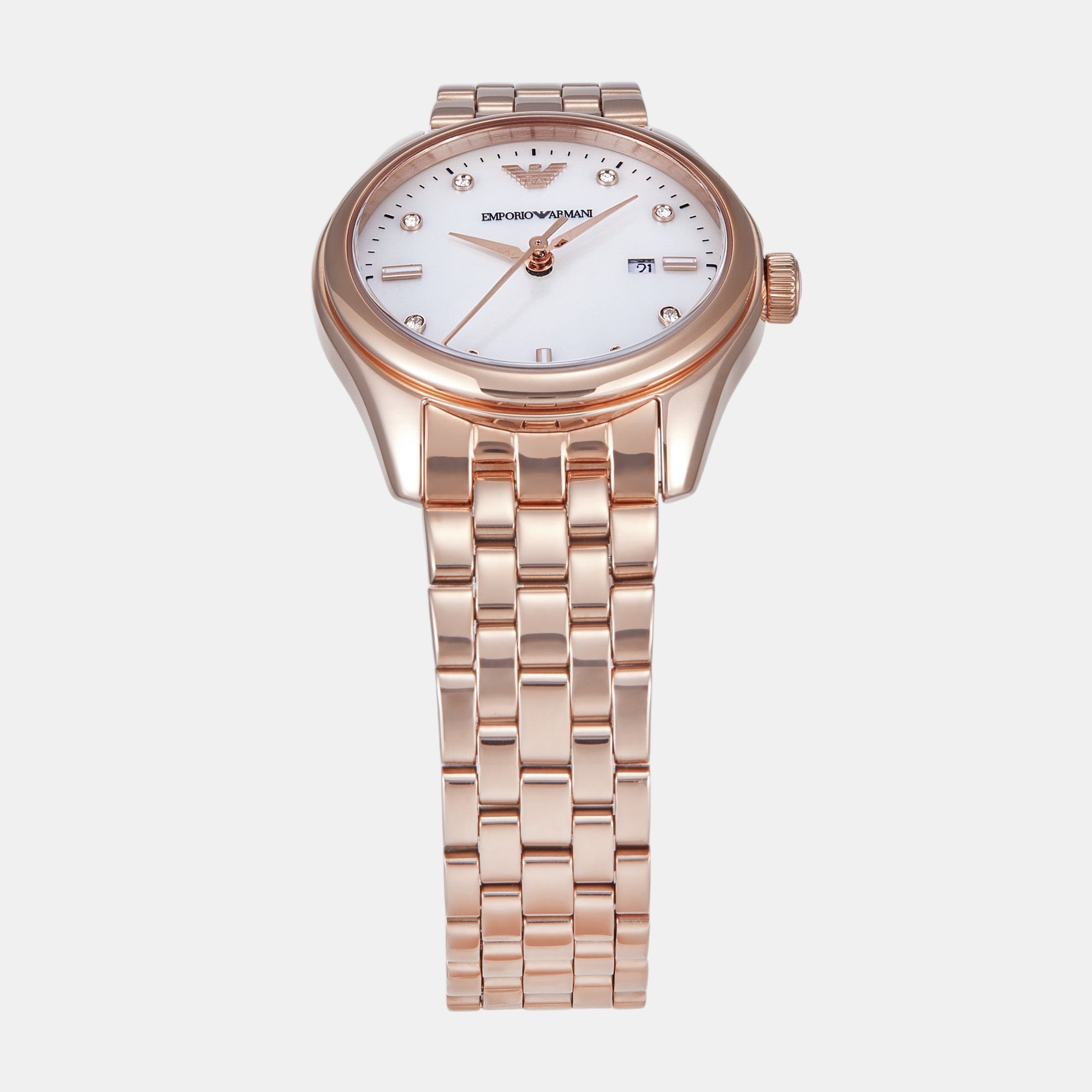 Emporio Armani Stainless Steel Round watch