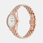 Emporio Armani Stainless Steel White Mother Of Pearl watch