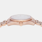 Emporio Armani Women Round White Mother Of Pearl watch