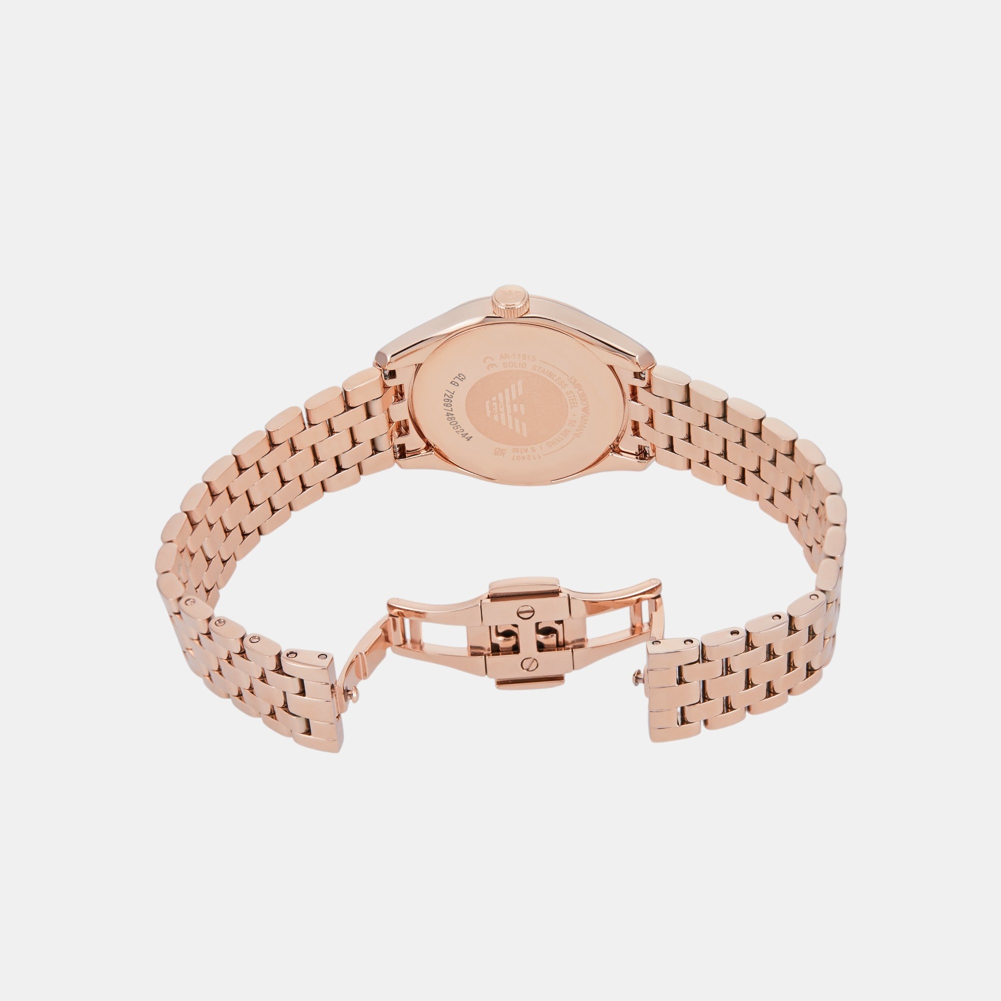 Emporio Armani Round Quartz Analog Women watch