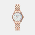 Emporio Armani Round White Mother Of Pearl Analog watch