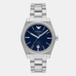 Men Quartz Blue Dial Analog Stainless Steel Watch AR11620