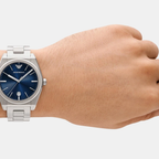 Emporio Armani Stainless Steel Blue watch
