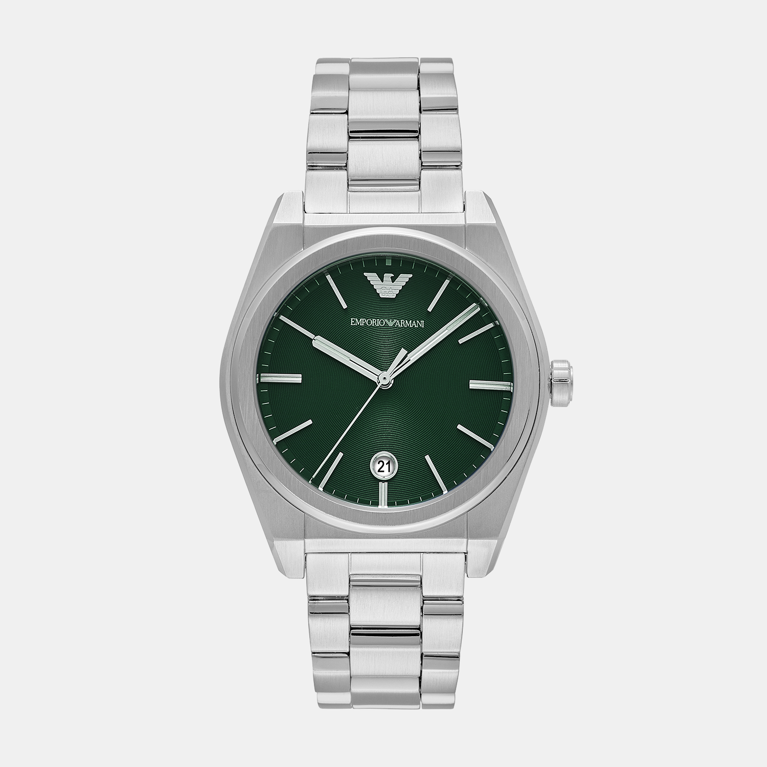Emporio Armani Round Green Analog watch